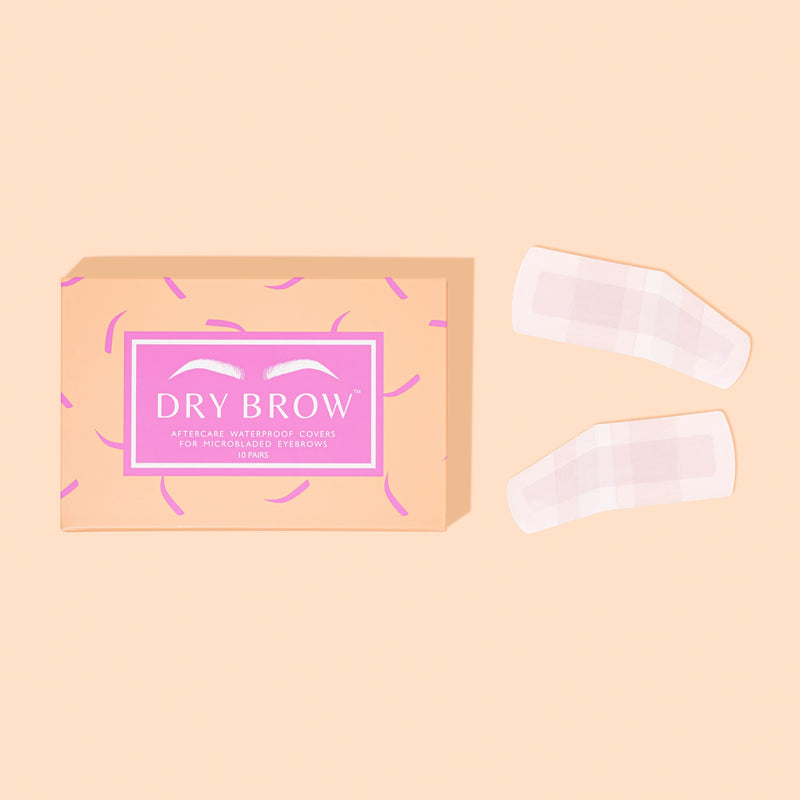 Dry Brow - Aftercare Waterproof Eyebrow Covers 10 Pairs